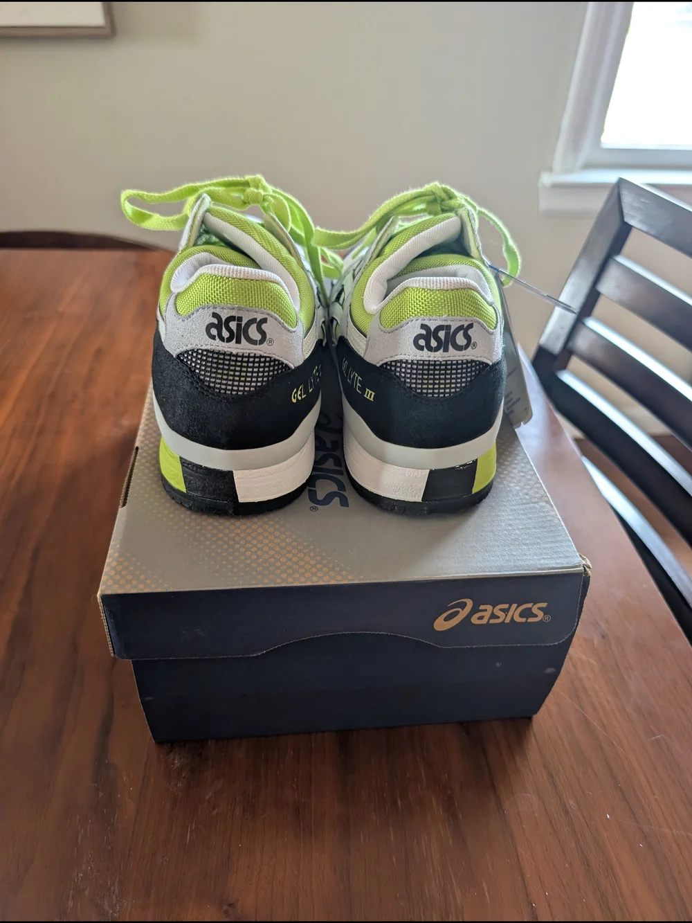 ASICS Gel-Lyte III Neon Lime Sneakers Men’s 9.5 NWT